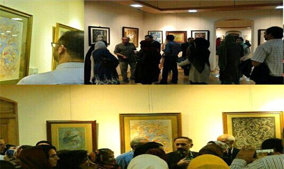 پنجمین نمایشگاه تخصصی نگارگری در اصفهان برپا شد