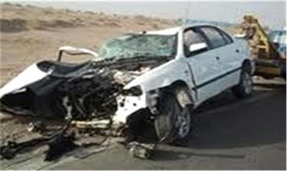 برخورد 2 خودرو در گورت اصفهان 9 نفر را راهی بیمارستان کرد