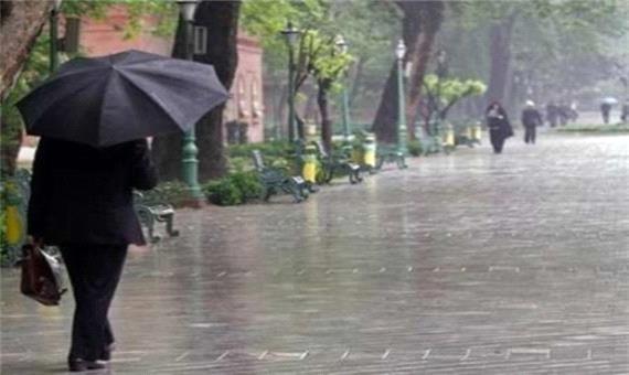 بیشترین میزان بارش 24 ساعت گذشته در دهاقان ثبت شد