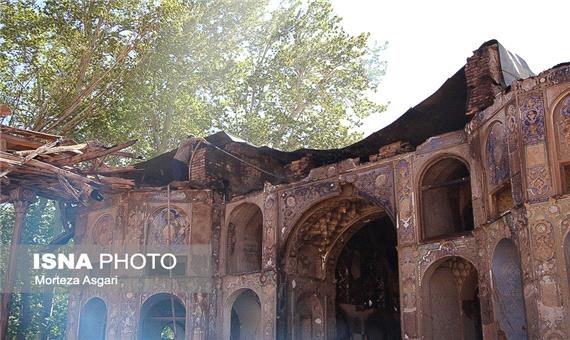 آخرین وضعیت کاخ سرهنگ آباد/ اماکن تاریخی را مجهز به دوربین می‌کنیم