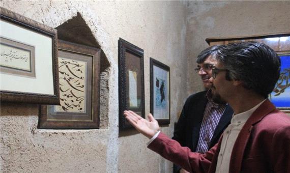 نمایشگاه آثار خوشنویس سمیرمی افتتاح شد