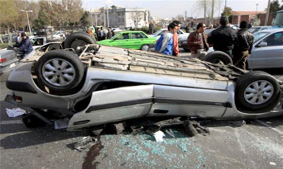 واژگونی خودرو در بزرگراه شهید خرازی یک کشته داشت
