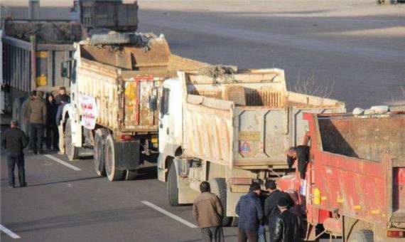 کامیون داران اصفهان خواستار حل مشکلات صنفی خود شدند