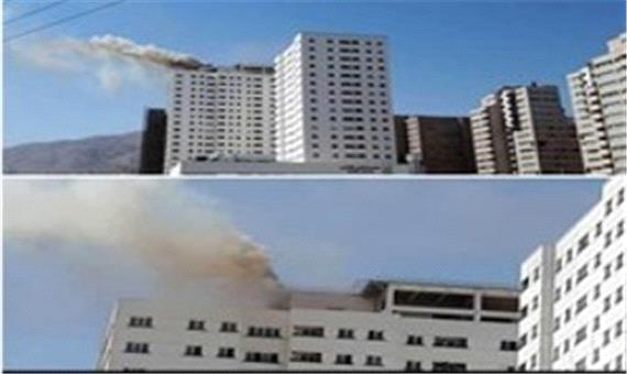 افزایش مصدومان آتش سوزی برج 20 طبقه در تهران