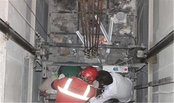 سقوط 8 طبقه ای آسانسور پاساژ علاءالدین حادثه آفرید