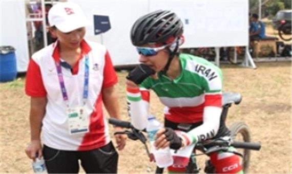 گریه های تلخ فرانک پرتو آذر دوچرخه سوار کشورمان در بازی های آسیایی! عکس
