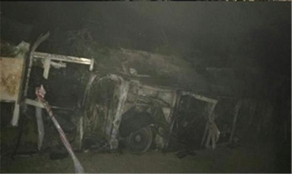 اعلام علت اولیه تصادف مرگبار اتوبوس و تریلی در نطنز