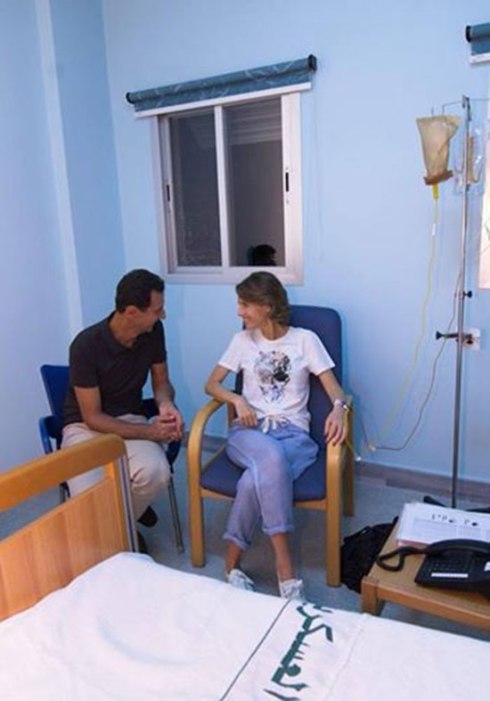همسر بشار اسد به سرطان مبتلا شد