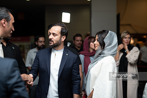  احمد مهران فر و همسرش مونا فائض پور,راه رفتن روی سیم