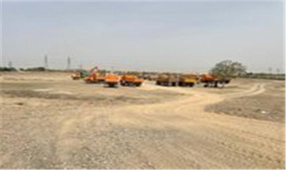 عملیات خاکبرداری خانه صنعت و معدن اصفهان آغاز شد